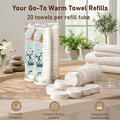 TowelNew Towel Refills for Hot Towel Warmer-60 / 120 / 180 /360 Pcs Options