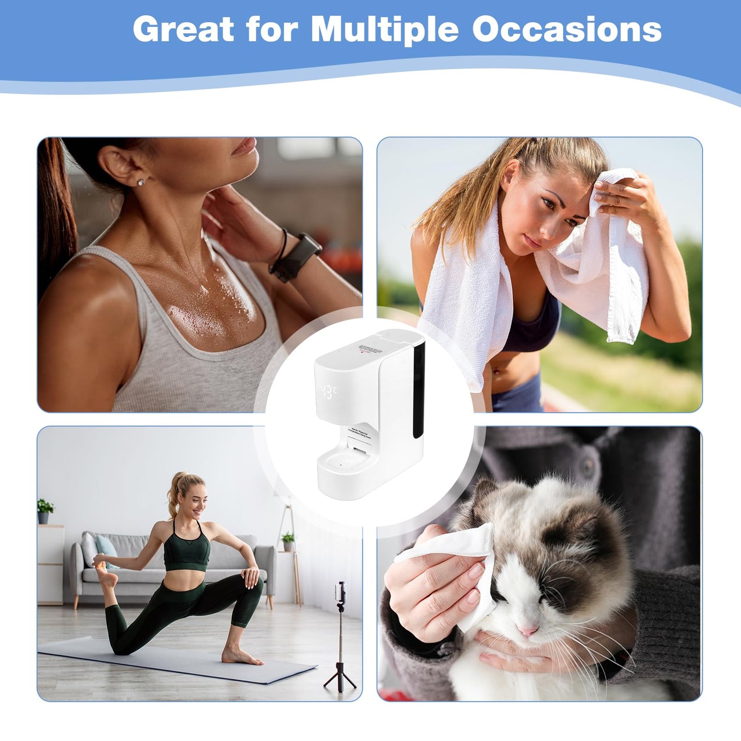 TowelNew Smart Hot Face Towel Dispenser Warmer-CL01
