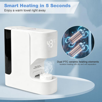 TowelNew Smart Hot Face Towel Dispenser Warmer-CL01