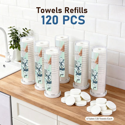 TowelNew Towel Refills for Hot Towel Warmer-60 / 120 / 180 /360 Pcs Options